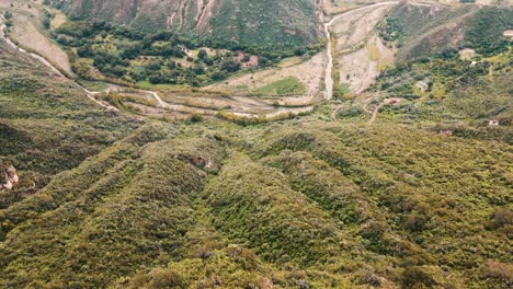 Vista-Aérea-Del-Valle-Central-Y-El-Cañón-En-México