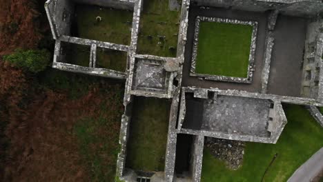 the franciscan friary - the abbey on sherkin island aerial video