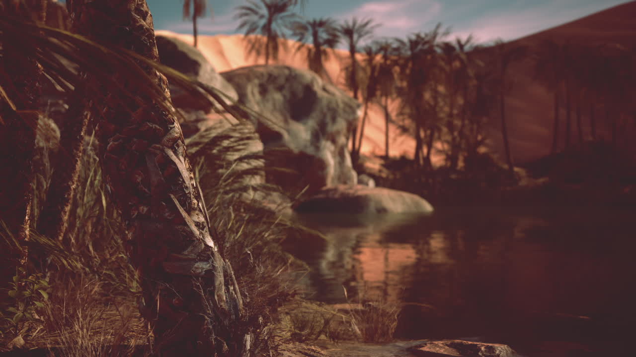 un oasis de paz en el desierto