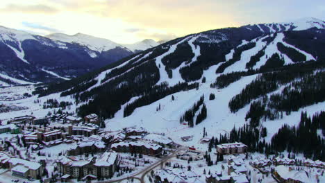 Alta-Montaña-De-Cobre-En-Invierno