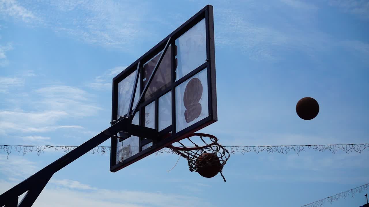 Streetball. Rallentatore