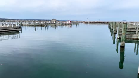 marina at traverse city michigan, usa