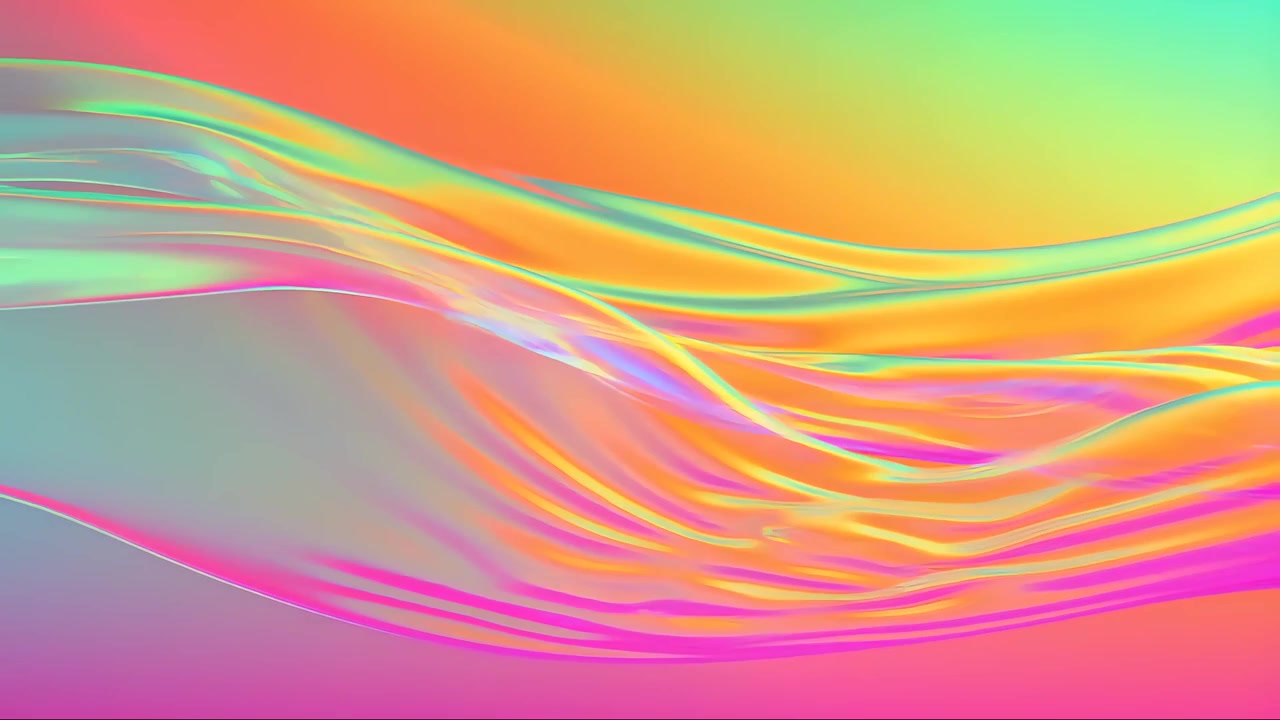 Abstract Fluid Motion Background 4K