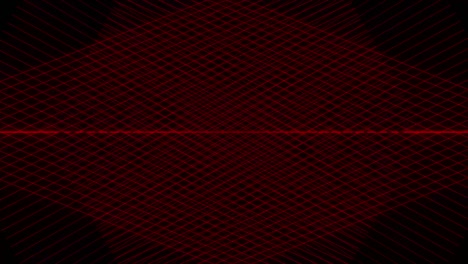 patrón de forma de punto rojo animación gráficos de movimiento