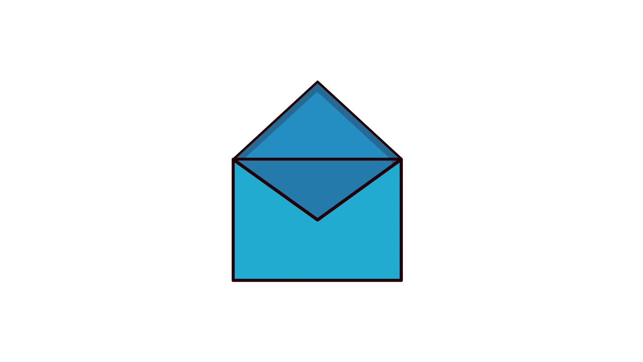 электронный конверт с включенной и выключенной лампочкой творчество