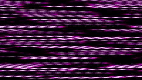 animación de puntos línea cibernética gráficos de movimiento