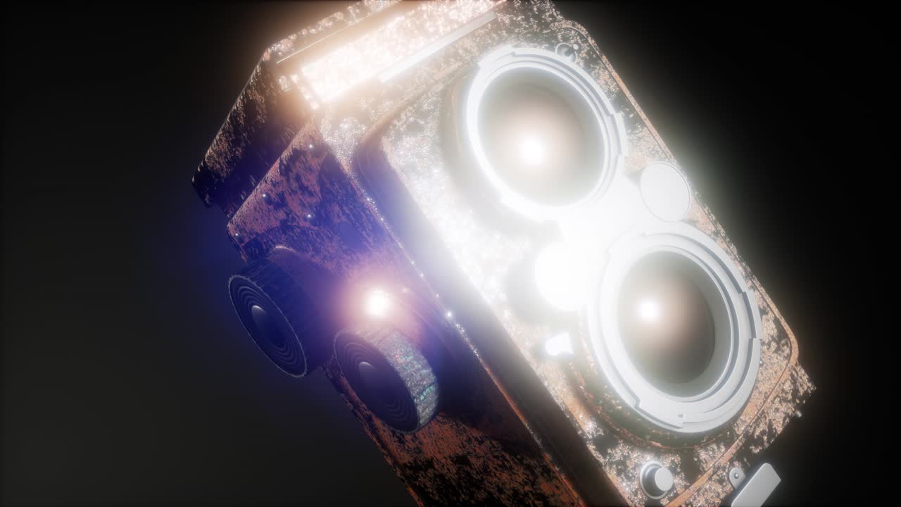 어 ⁇  속의 빈티지 영화 카메라