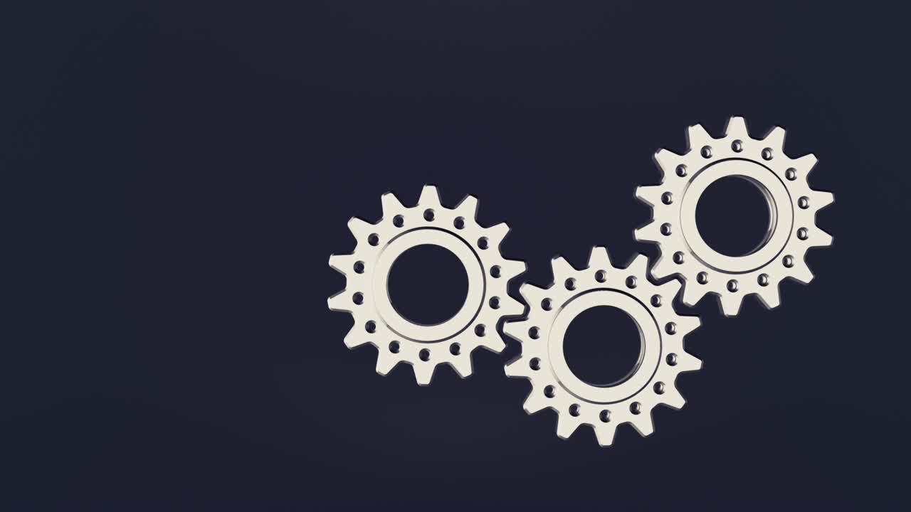 tecnología ruedas de engranajes fondo abstracto