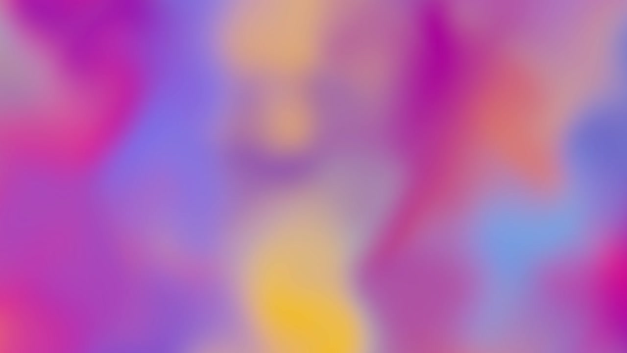 Vibrant Abstract Plasma Background with Pulsating Purple, Blue, and Orange Hues in a Smooth Liquid Gradient, Creating a Defocused and Blurry Glow Effect