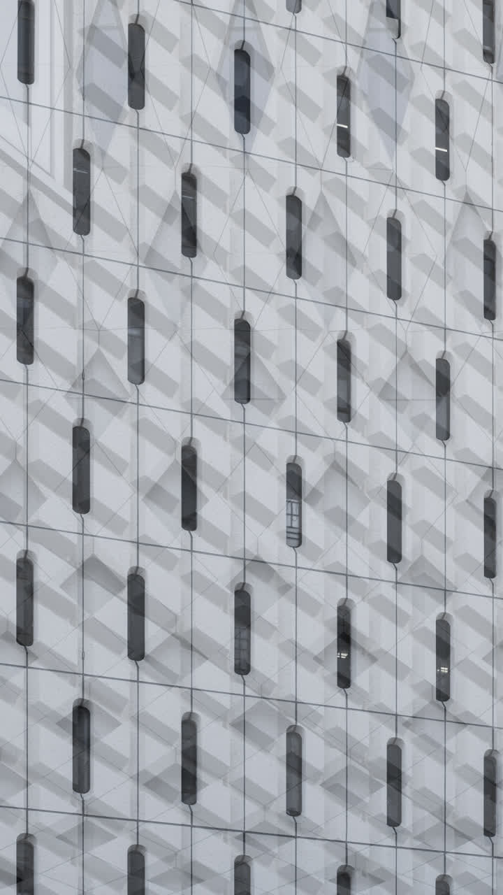 Abstract Patterns and Textures of Modern Building Facades