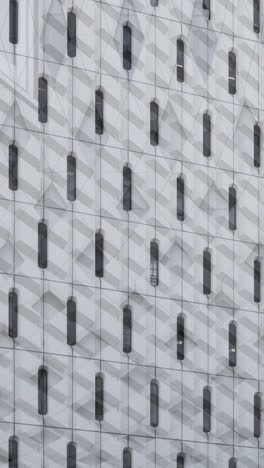 abstract patterns and textures of modern building facades