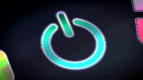 el icono de restablecimiento en la pantalla.