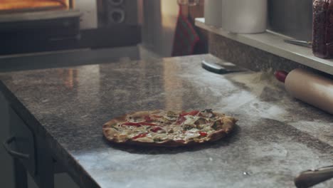 baking italian pizza in oven