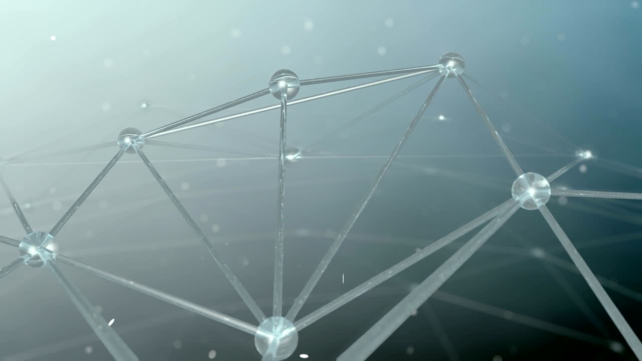 느리게 움직이는 분자의 애니메이션