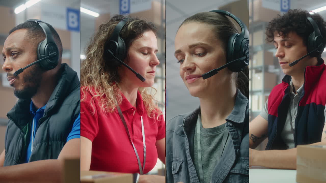 equipo de servicio al cliente del almacén