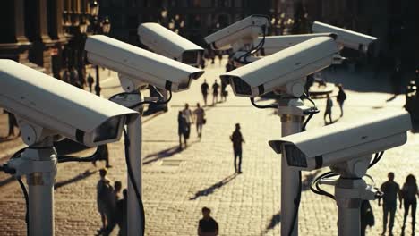 surveillance systems observing urban foot traffic: an overview of modern security technologies in public spaces and their impact on society