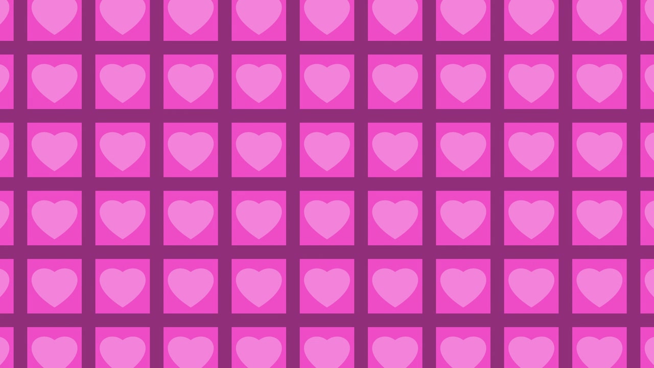 Disegno a cuore rosa