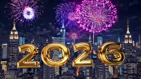 new year's eve fireworks over nyc 2026