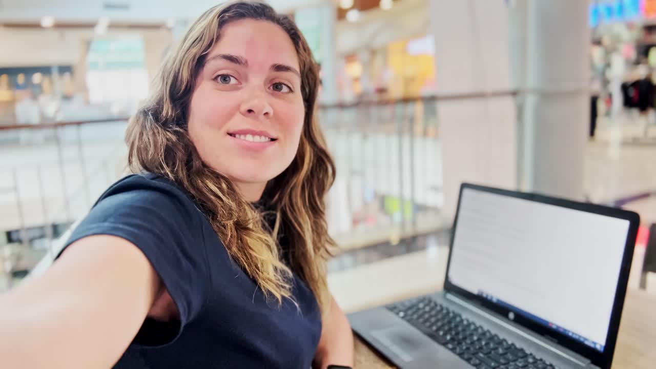 Confident Entrepreneur at a Coworking Hub