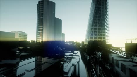 london sunset