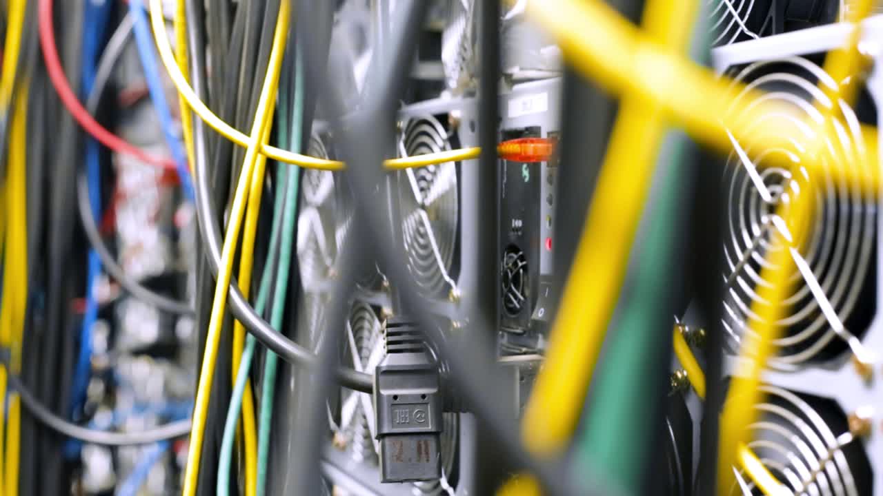 equipo de la sala de servidores