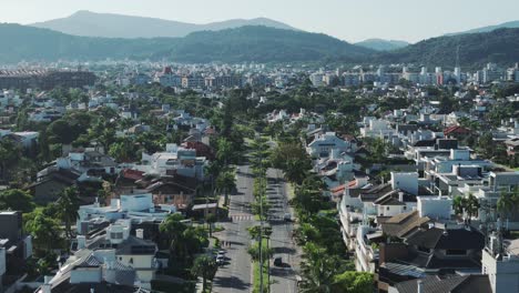 una vista de pájaro de jurerê internacional