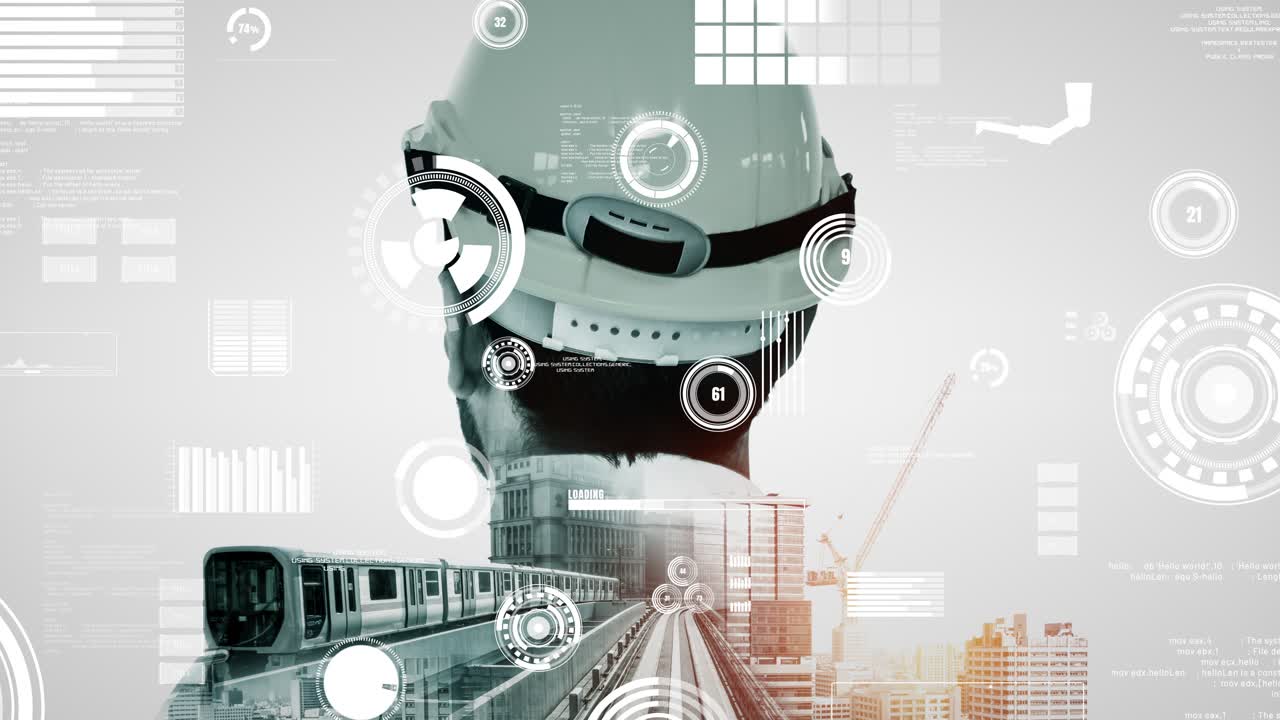 futura construcción de edificios y proyecto de ingeniería inventiva