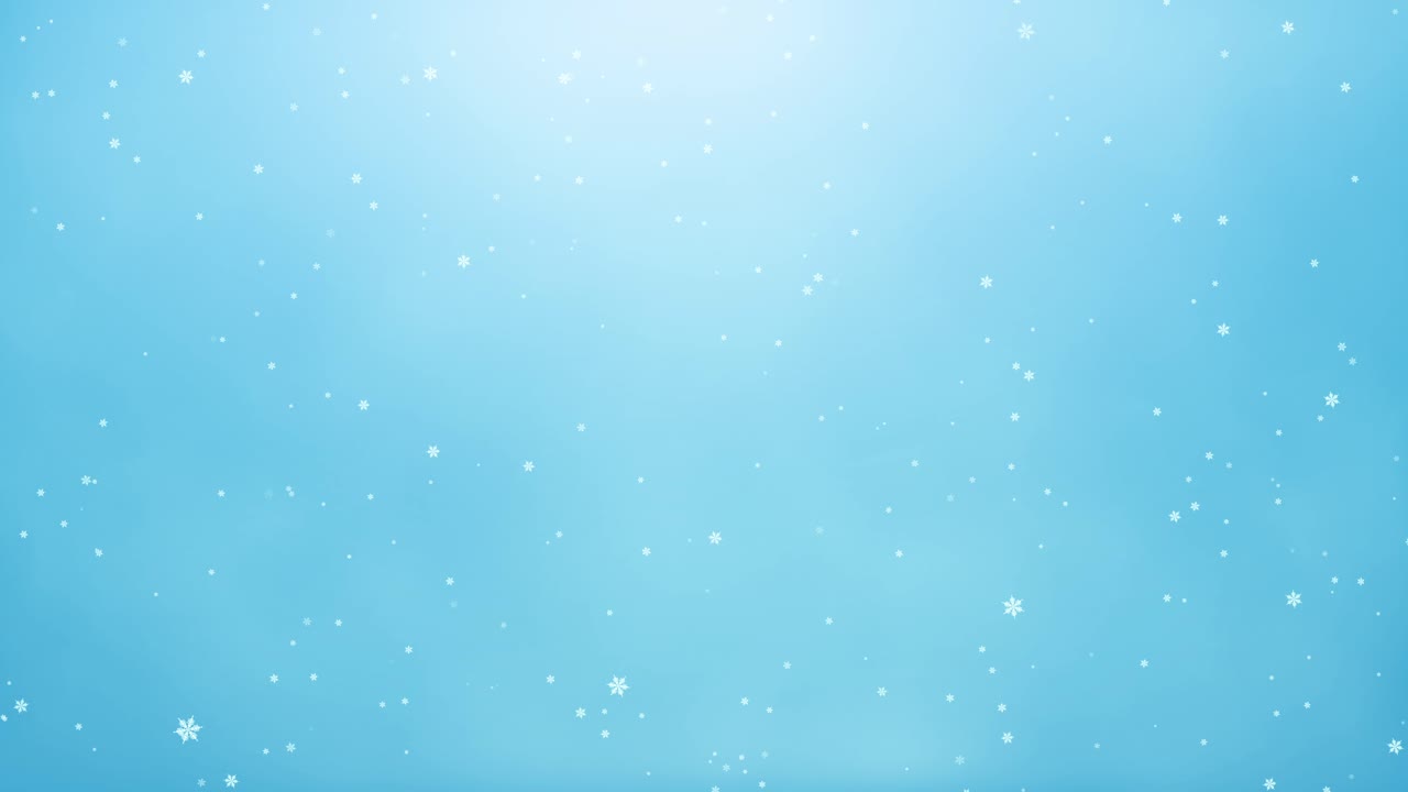 Tanzende Schneeflocken: Hellblauer Winterhintergrund – Schnee in Bewegung: Winterlandschaft