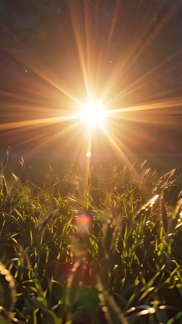 Sfondo per Adorazione 4K: Croce Cristiana e Luce Celeste