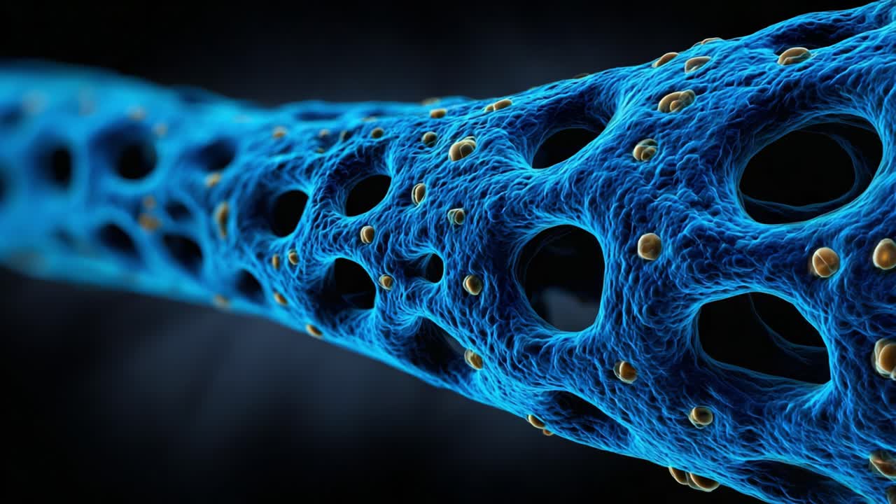 An Intricate View of a Cellular Structure Reflecting the Complexity of Biological Networks and Their Significance in Microbial Interactions and Life Processes