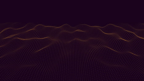 Neon-abstract-audio-waves-pattern-on-black-gradient