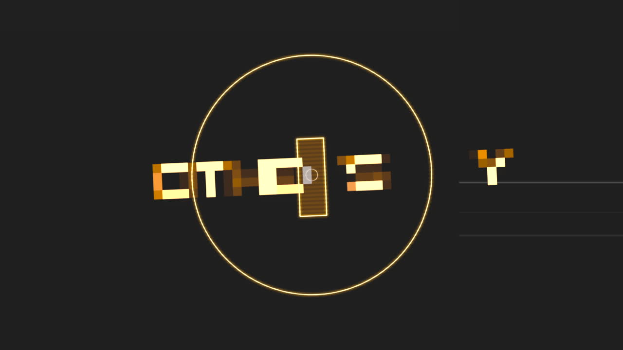 logotipo moderno que celebra el día de la madre con texto amarillo sobre fondo negro