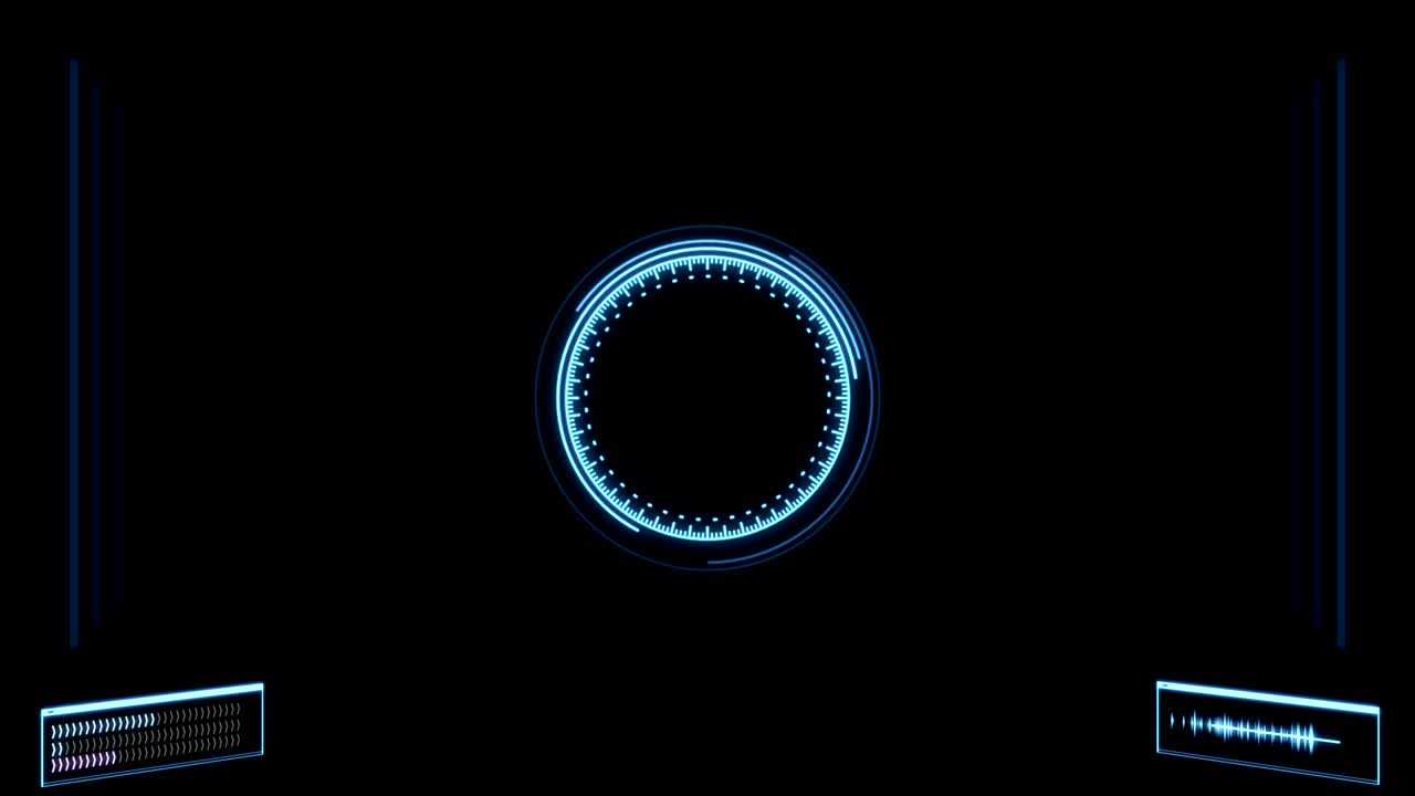 hud heads up muestra objetivo de alta tecnología digital