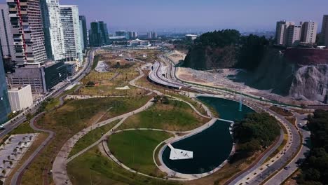 Verschiedene-Ansichten-Des-La-Mexicana-Parks-In-Cdmx