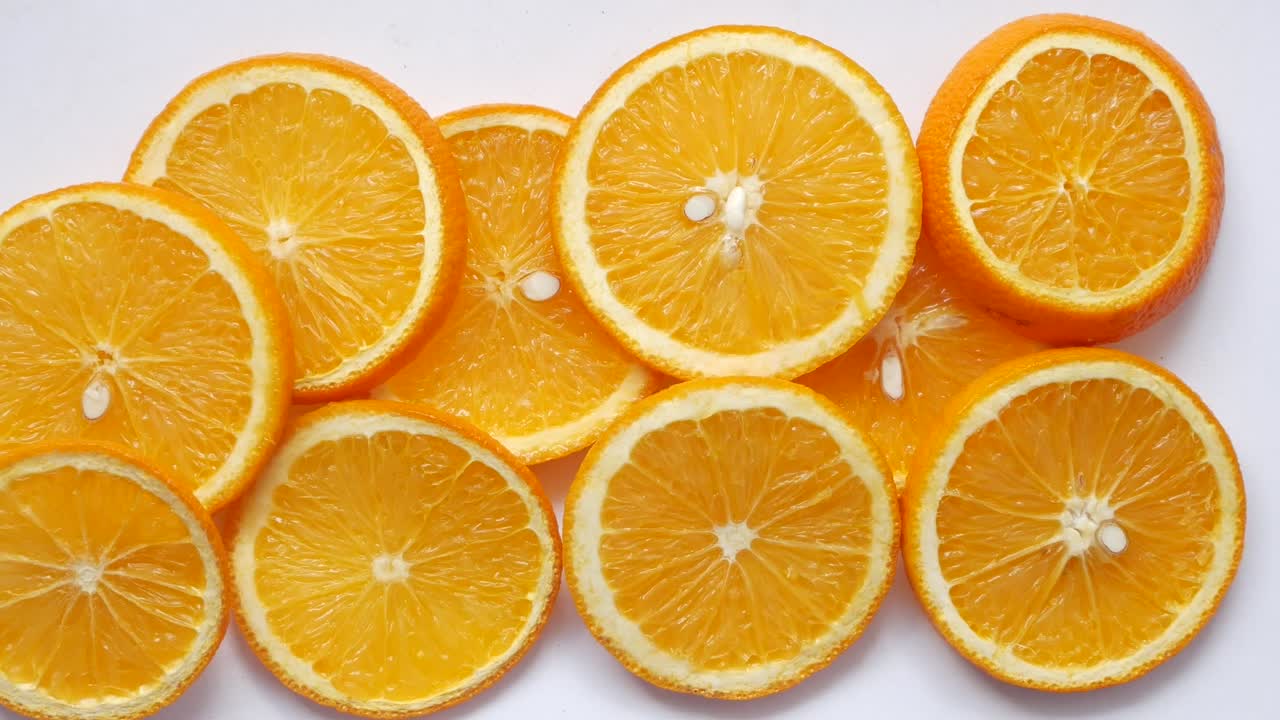 Orangenscheiben