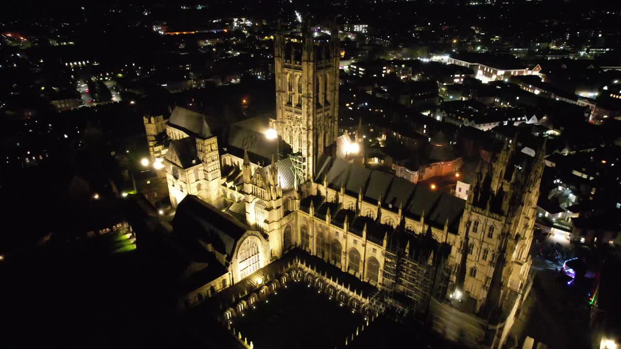 Canterbury Cathedral by Night clip 10