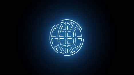 abstract globe illustration