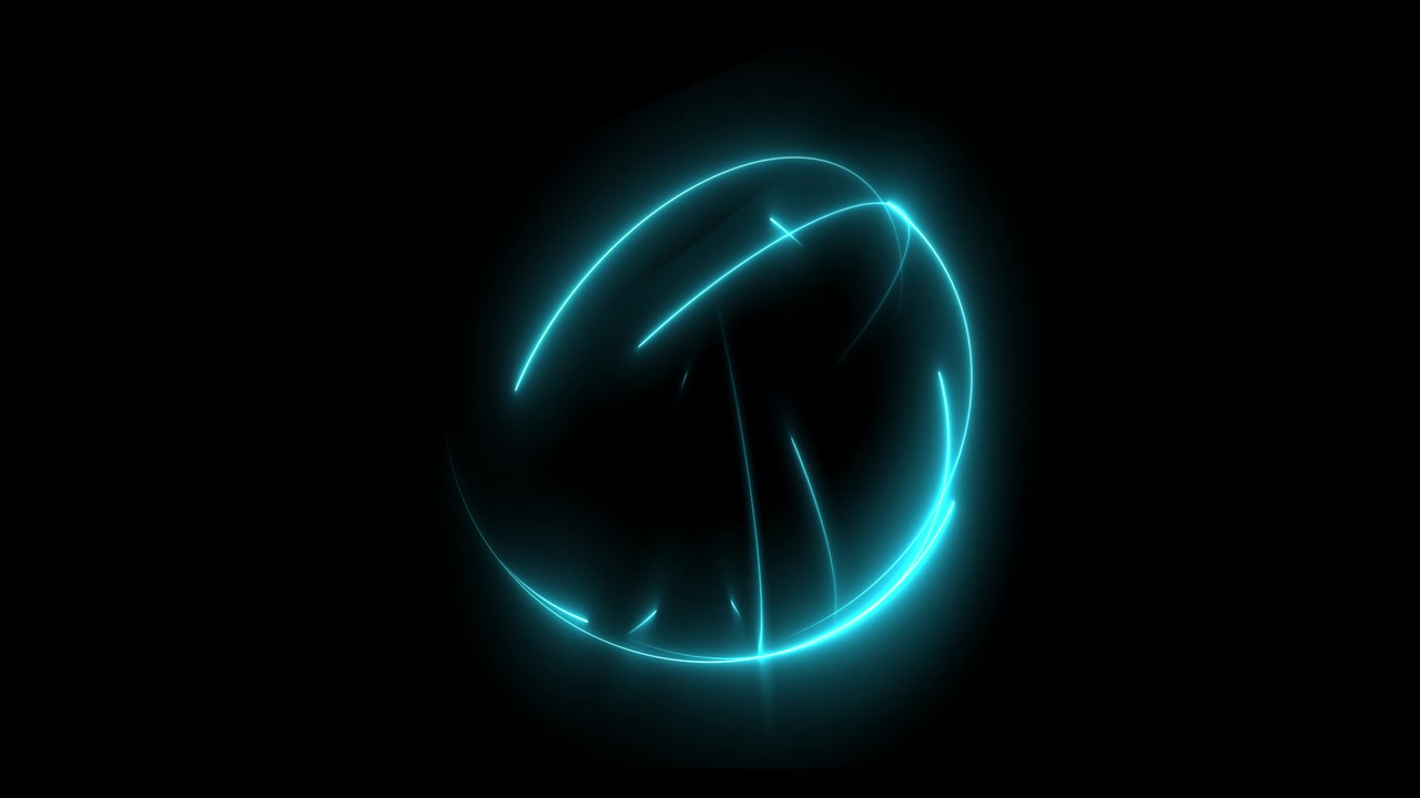3D circle energy animation motion graphics