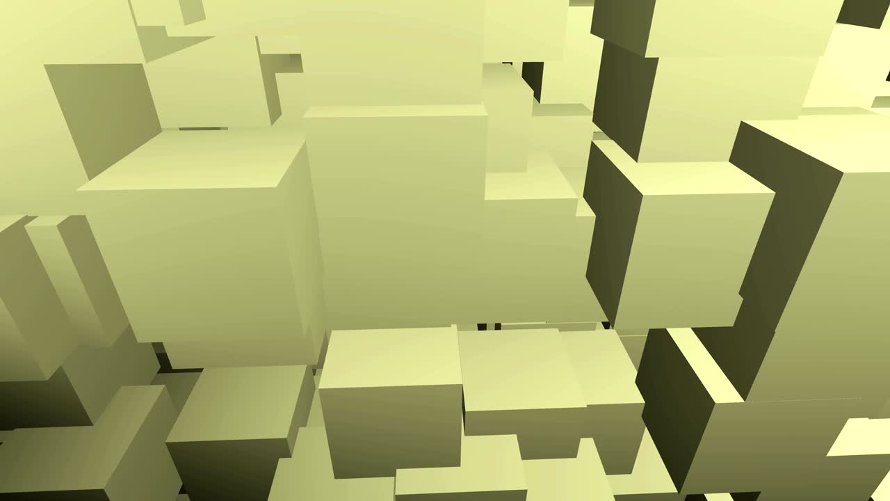 Abstract animated light yellow background