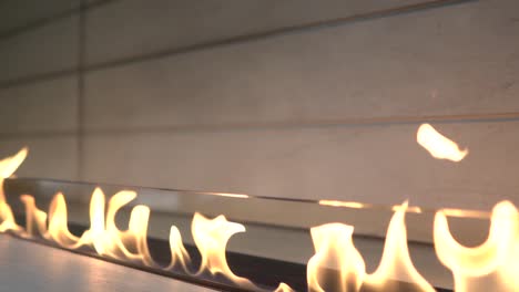 Interior-Modern-Glass-Fireplace-Setting