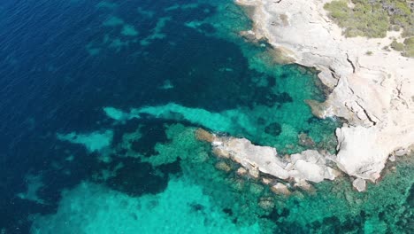 one of the most beautiful beach in ibiza, spain