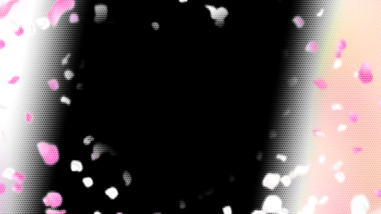 모션 매트릭스 스타일: 무작위로 생성된 입자, 불꽃, 빛, 별, 폭발, 소용돌이