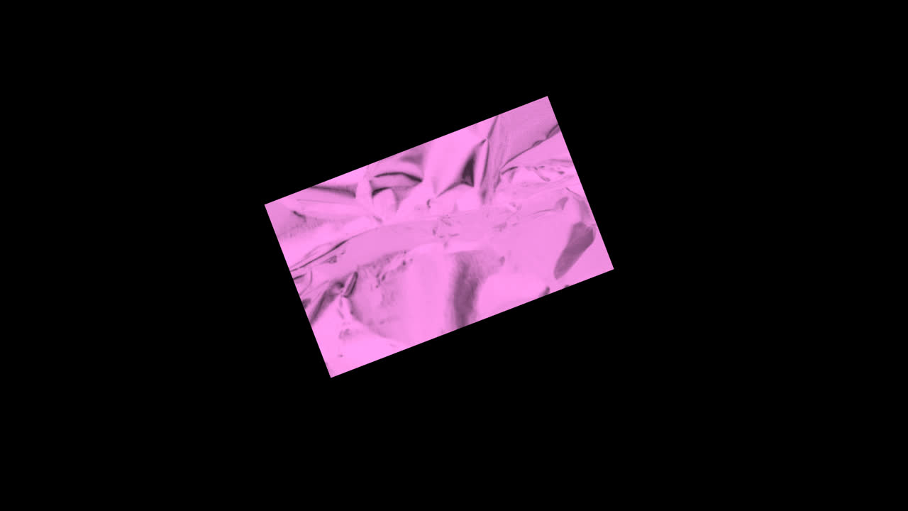 Pink cloth texture on black background