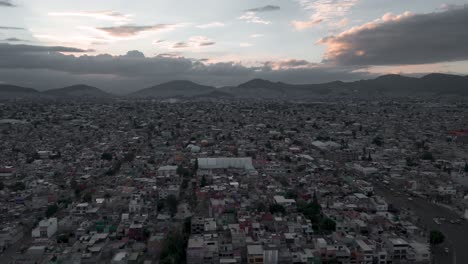 hiperlapso ciudad de mexico, vista aerea
