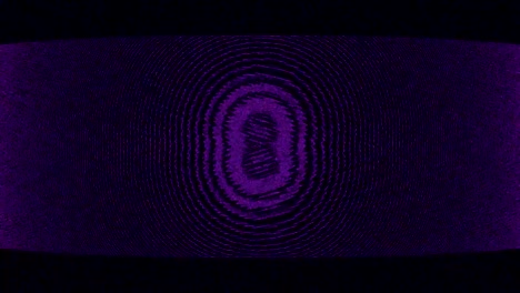 abstract flickering concentric circles