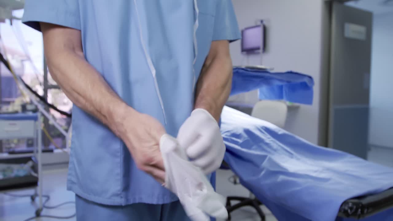 profesional médico que trabaja en un hospital