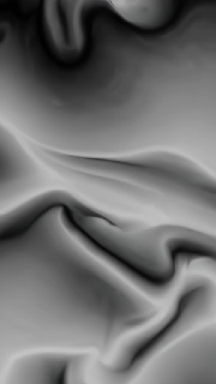 Abstract Gray Fluid Texture