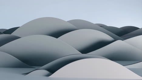 abstract grey wavy landscape