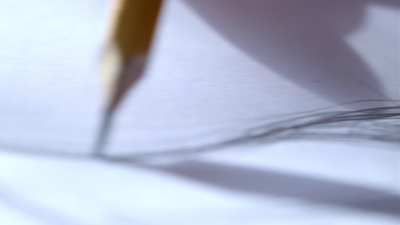Close-up of pencil sketching on paper