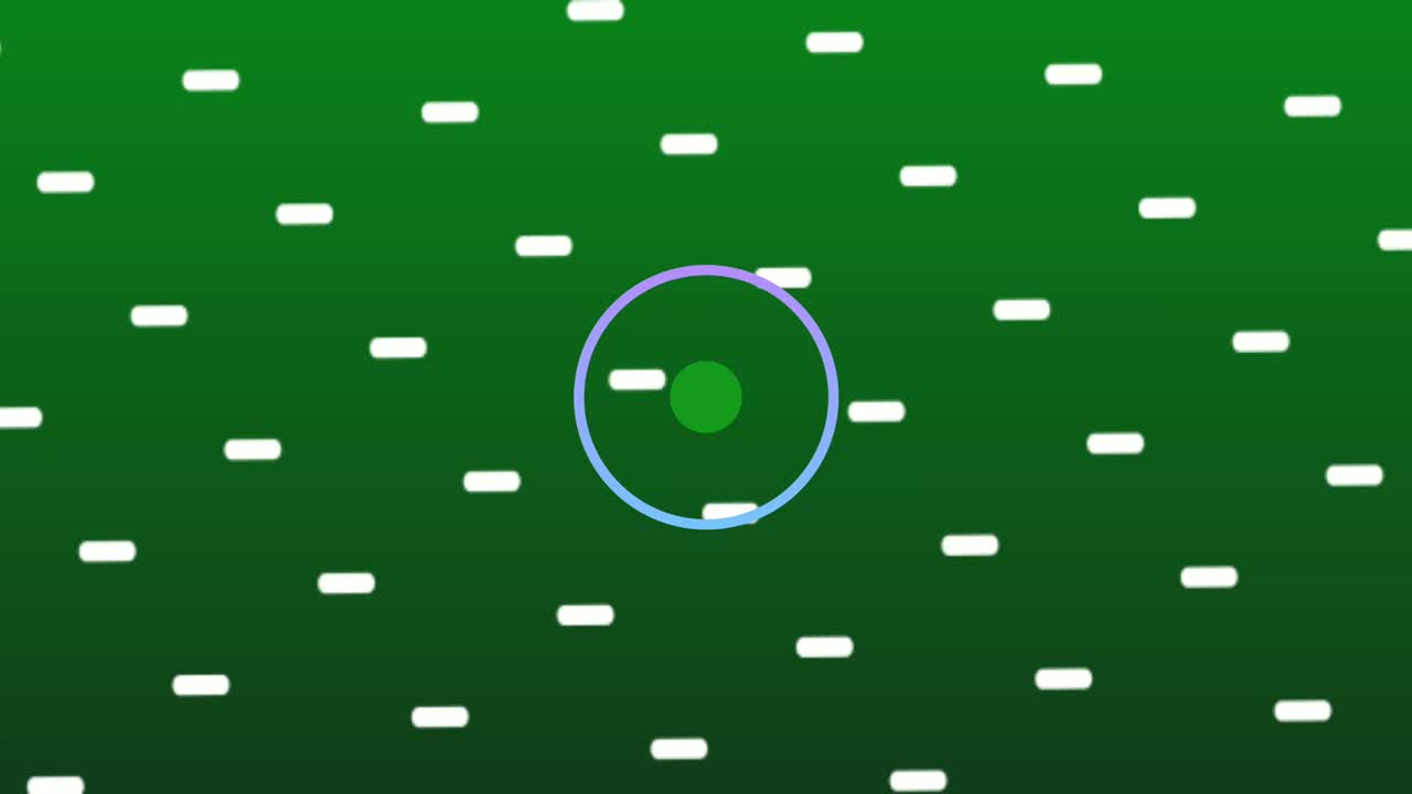 새해 축하 녹색 화면 모션 그래픽